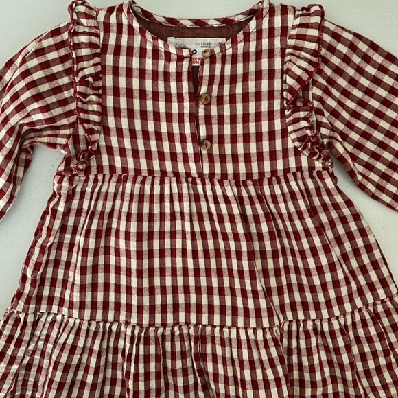Zara | Dresses | Zara Baby Buffalo Plaid Gingham Red Burgundy White Ruffle Long Sleeve Dress | Poshmark Zara | Dresses | Zara Baby Buffalo Plaid Gingham Red Burgundy White Ruffle Long Sleeve Dress | Poshmark
